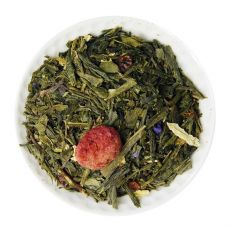 Malinové osvieženie zelený čaj aromatizovaný