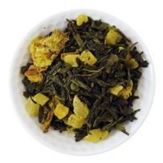 Sladká kurkuma zelený čaj aromatizovaný