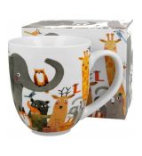 Hrnček Zvieratká 1l porcelán