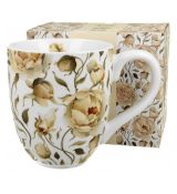 Hrnček Roses White 1l porcelán