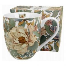 Hrnček Peony White 1l porcelán