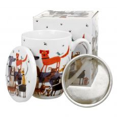 Hrnček byl. Psíky na prechádzke 0,36l porcelán