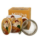 Hrnček byl. Topaz 0,43l porcelán