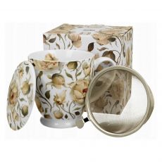 Hrnček byl. Roses White 0,51l porcelán