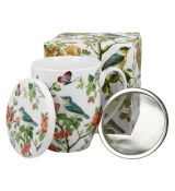 Hrnček byl. Vtáci na vetvičke 0,35l porcelán