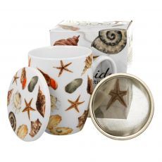 Hrnček byl. Mušle 0,36l porcelán